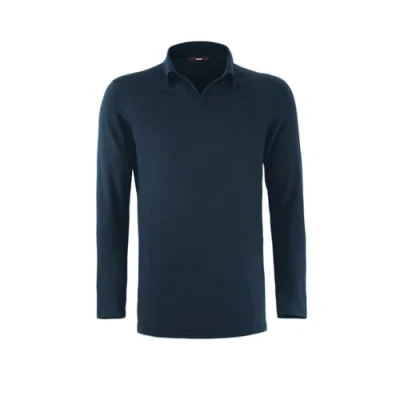 Abbildung von Womo Herren Homewear Schlafzimmer Jacke Blau XXL Oberteil des Pyjamas