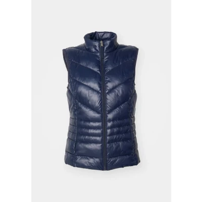 Abbildung von VERO MODA Damen Vmsorayasiv Aw23 Short Waistcoat Boos Weste, Navy Blazer, XS