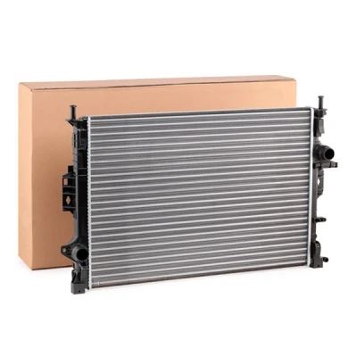Abbildung von NRF EASY FIT 53737 Kühler, Motorkühlung Aluminium 672 461 27 mit Dichtring Kühlrippen gelötet VOLVO: S80 II, V70 3, V60 I, FORD: Kuga Mk1, S Max Mk1