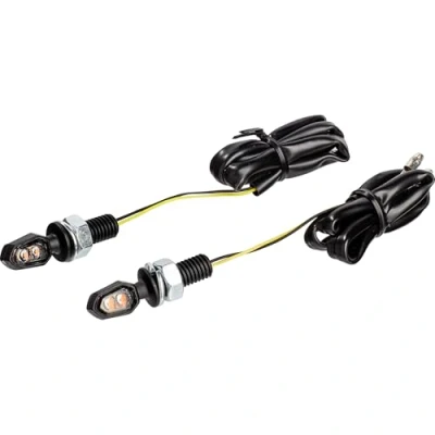 Abbildung von Hashiru LED Blinkerpaar ST45 M8 20x11mm schwarz