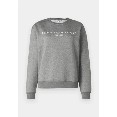 Abbildung von Tommy Hilfiger Damen MDRN REG Corp Logo C NK SWTSHRT WW0WW39791 S/S Polo, Grey (Mid Heather), 3XL