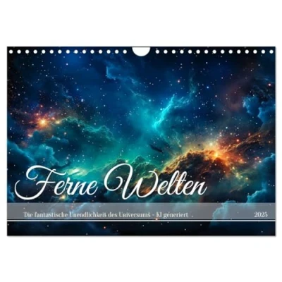 Abbildung von Ferne Welten (Wandkalender 2025 DIN A4 quer), CALVENDO Monatskalender
