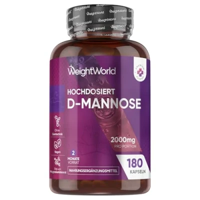 Abbildung von WeightWorld D Mannose Kapseln