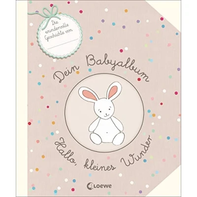 Abbildung von Dein Babyalbum Hallo, kleines Wunder: Das ideale Geschenkbuch zur Geburt und Taufe