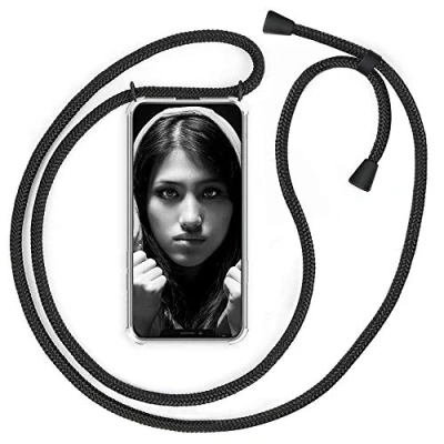 Abbildung von YuhooTech Handykette Hülle für iPhone 11 Pro Handyhülle, Smartphone Necklace mit Band Handyhülle Kordel Umhängenband Schnur Case zum umhängen