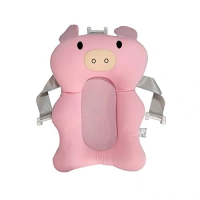 Abbildung von Baby Badekissen, Badewannensitz Neugeborenen Badewanne Kissen Schwimmende Badebadewanne Pad Schwamm Dusche (Style F)