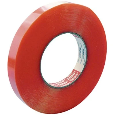 Abbildung von 6 x Tesa Klebeband tesafix 4964 doppelseitig Gewebeträger 50mmx50m far