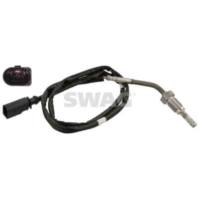 Abbildung von SWAG 30 10 0800 Sensor, Abgastemperatur nach Abgasturbolader VOLKSWAGEN: Polo V Schrägheck, SKODA: Fabia 2 Combi, Roomster Praktik, SEAT: Ibiza 4 ST