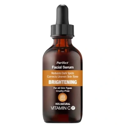 Abbildung von Purifect Brightening Vitamin C Facial Serum with E, for Face, Softens and Improves Uneven Skin Tone, Suitable All Types 60ml