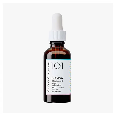 Abbildung von Geek &amp; Gorgeous C Glow Serum mit 15% Vitamin für das Gesicht, Hochdosiert, Leistungsstarke Gesichtspflege, Gesichts C, klinisch getestet, 30 ml
