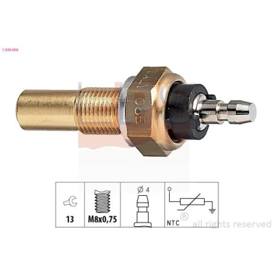 Abbildung von EPS 1.830.068 Kühlmitteltemperatursensor Made in Italy OE Equivalent