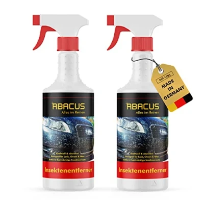 Abbildung von ABACUS® Insektenentferner Auto 2X 750 ml (7740.2) Fliegenentferner Insektenreiniger Insektenlöser