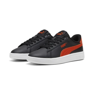 Abbildung von Smash 3.0 Leather Sneakers Kinder PUMA Black Redmazing Red