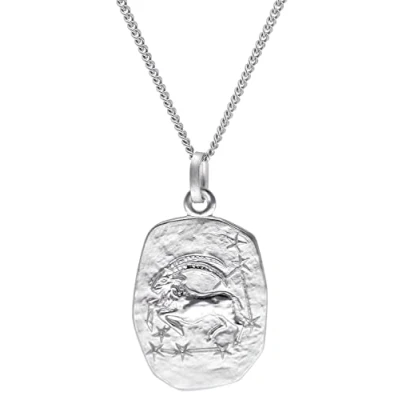 Abbildung von trendor 15330 01 Sternzeichen Steinbock Halskette Silber 925
