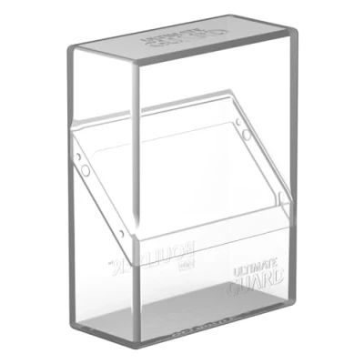 Abbildung von Ultimate Guard Unisex Erwachsene UGD011131 Kartenbox, Transparent, 76 x 98,5 35 mm, Durchsichtig