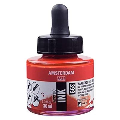 Abbildung von Amsterdam Acrylic Ink Bottle Naphthol Red Deep 399