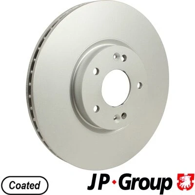 Abbildung von JP GROUP 3563101500 Bremsscheibe Vorderachse 321 28 5 Belüftet beschichtet HYUNDAI: Santa FE 2, 3, Grand Fé, KIA: SORENTO 2