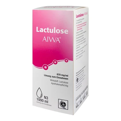 Abbildung von Lactulose AIWA 670 mg/ml Lösung zum Einn 1000 ml