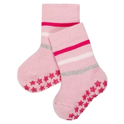 Abbildung von Falke BABY Multi Stripe Silicone NUBS Improved GRIP Socken Thulit für Kinder, Größe: 80/92,