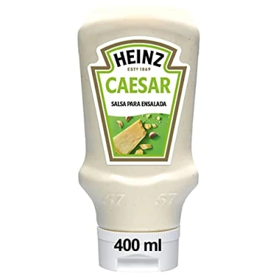 Abbildung von Heinz Salat Dressing Caesar Soße Große Spender Flasche 400ml