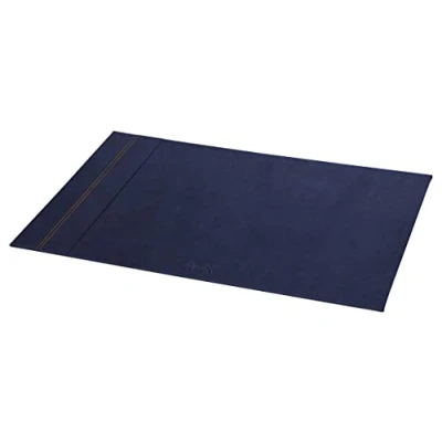 Abbildung von Rhodia 194487C Schreibunterlage Rhodiarama 60x40 cm, fest, Kunstleder, ideal für Home Office, 1 Stück, Nachtblau