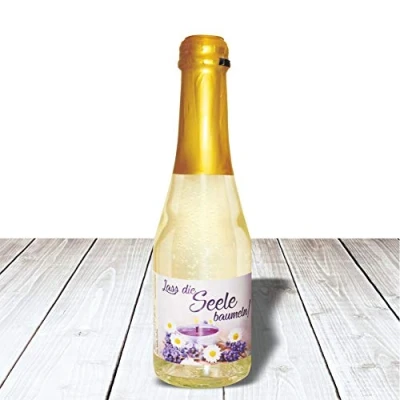 Abbildung von Piccolo Liebe Grüße Beerenperlwein 0,2 l Sekt halbtrocken prickelnd freischer Fruchtsecco Perlwein aus weißen Beeren (Piccolo: Lass die Seele baumeln )