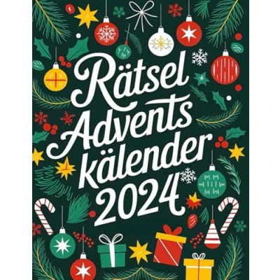 Abbildung von Adventskalender Rätsel Erwachsene 2024: Der weihnachtskalender 2024 mit 75 Rätseln in großer Schrift für &amp; Rentner, Sudoku, Wortsuche, Logikaufgaben OMA, OPA