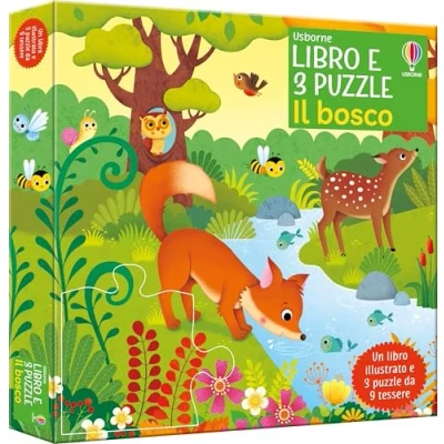 Abbildung von Il bosco. Ediz. a colori. Con 3 puzzle (Libro e puzzle)
