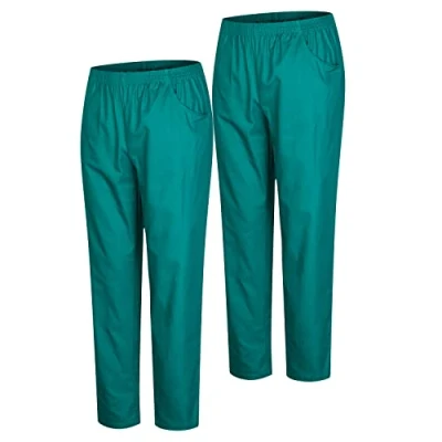 Abbildung von MISEMIYA Packung 2 Stück Unisex SANITÄRHOSE MEDIZINISCHE Uniformen SANITÄR Arbeitshose Ref. 8312 * Large, Grün 21
