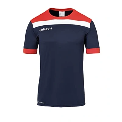 Abbildung von uhlsport Offense Trikot Kurzarm Tshirt print, Herren, Größe: XXL, Blau/rot/weiss