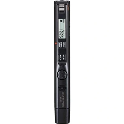Abbildung von Olympus VP 20 hochwertiges Stereo Diktiergerät mit omnidirektionalem Mikrofon, Anti Raschel Filter, Ein Klick Aufnahme, Mikrofon /Kopfhöreranschluss, direkt USB, Selbstauslösende Aufzeichnung und 8GB