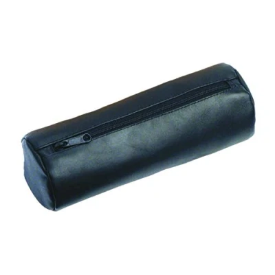 Abbildung von Alassio® Federtasche Alassio Schlamperrolle XXL Leder schwarz