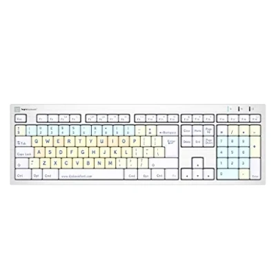 Abbildung von LogicKeyboard Dyslexie Keyboard ALBA UK (MAC)