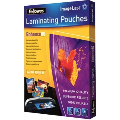 Abbildung von Fellowes Laminierhüllen Enhance 80 Micron A4 (100 Stück)