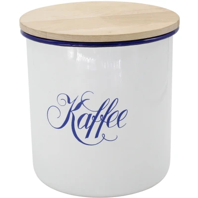 Abbildung von Krüger Kaffeedose &quot;Husum&quot;, (1 tlg.), mit Holzdeckel