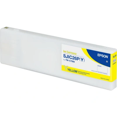 Abbildung von Epson SJIC26P Gelb Druckerpatrone