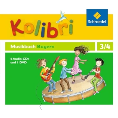 Abbildung von Kolibri: Das Musikbuch für Grundschulen Bayern Ausgabe 2014: Hörbeispiele und Tanz DVD 3 / 4: 4. 2014