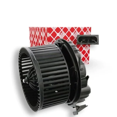 Abbildung von FEBI BILSTEIN 106364 Innenraumgebläse für Links /Rechtslenker mit Elektromotor NISSAN: Micra 3, Note I, C+C RENAULT: CLIO 3