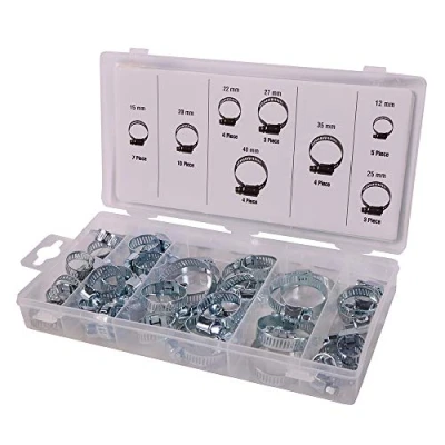 Abbildung von BENSON Schlauchschelle 40x Schlauchschellen Schlauchklemmen, (40 St), Schlauchschellen, Rohrschellen, Schellen, Set