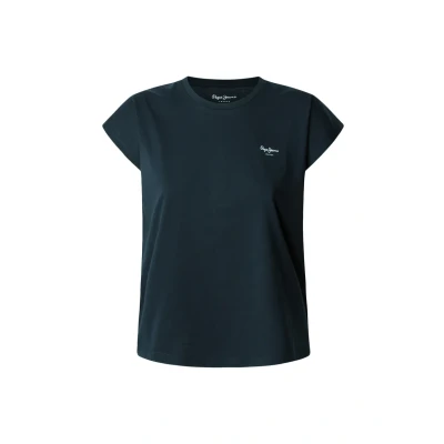 Abbildung von Pepe Jeans Blooma Tshirt basic, Damen, Größe: XS, Dulwich blue