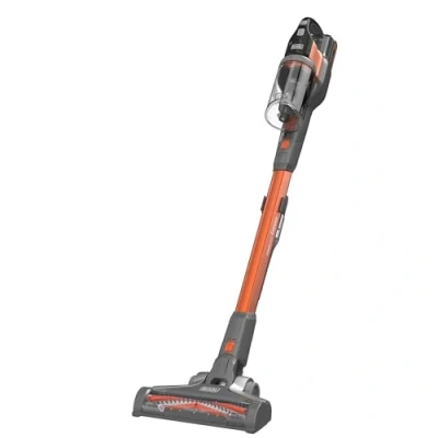 Abbildung von Black &amp; Decker BHFEV182C, Trocken, Filterung, Beutellos, Orange, Titan, 0,65 l, Akku
