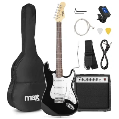 Abbildung von MAX GigKit E Gitarren Starterkit einschließlich Verstärker (40 Watt)