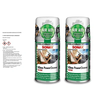 Abbildung von SONAX 2X 03231000 KlimaPowerCleaner Klimaanlage Reiniger Symbiotisch 100 ml