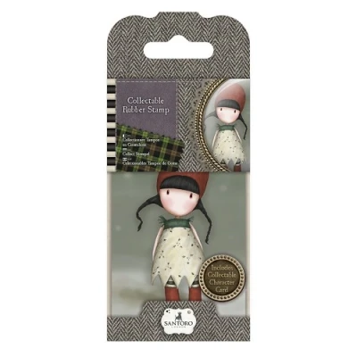 Abbildung von Mini Rubber Stamp Santoro No. 19 Holly