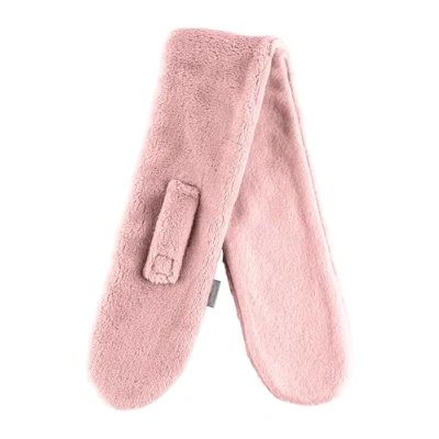 Abbildung von Sterntaler Mädchen Kinderschal aus Teddyflausch, mattrosa, 70