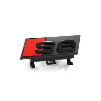 Abbildung von Audi 4N0071805 Schriftzug S8 schwarz Tuning Exclusive Kühlergrill Black Edition Emblem