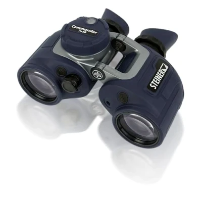 Abbildung von Steiner Optics Marine Commander 7x50 mit Kompass Professionelles wasserdichtes Fernglas, deutsche Qualität, kristallklare Bilder