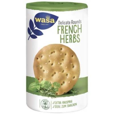 Abbildung von Wasa Knäckebrot Tasty Snacks French Herbs rounds