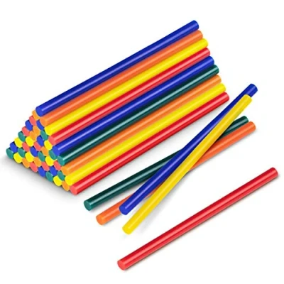 Abbildung von Heissklebestifte Set Bunt, 50 Stück (Ø 7 mm)