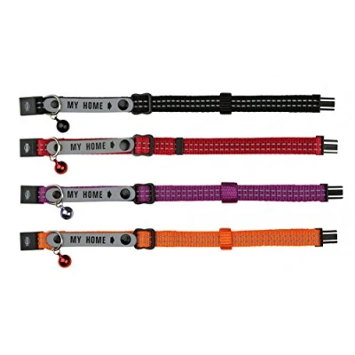 Abbildung von Trixie Halsband mit reflektierendem Adressetikett Katzenhalsband 2...
